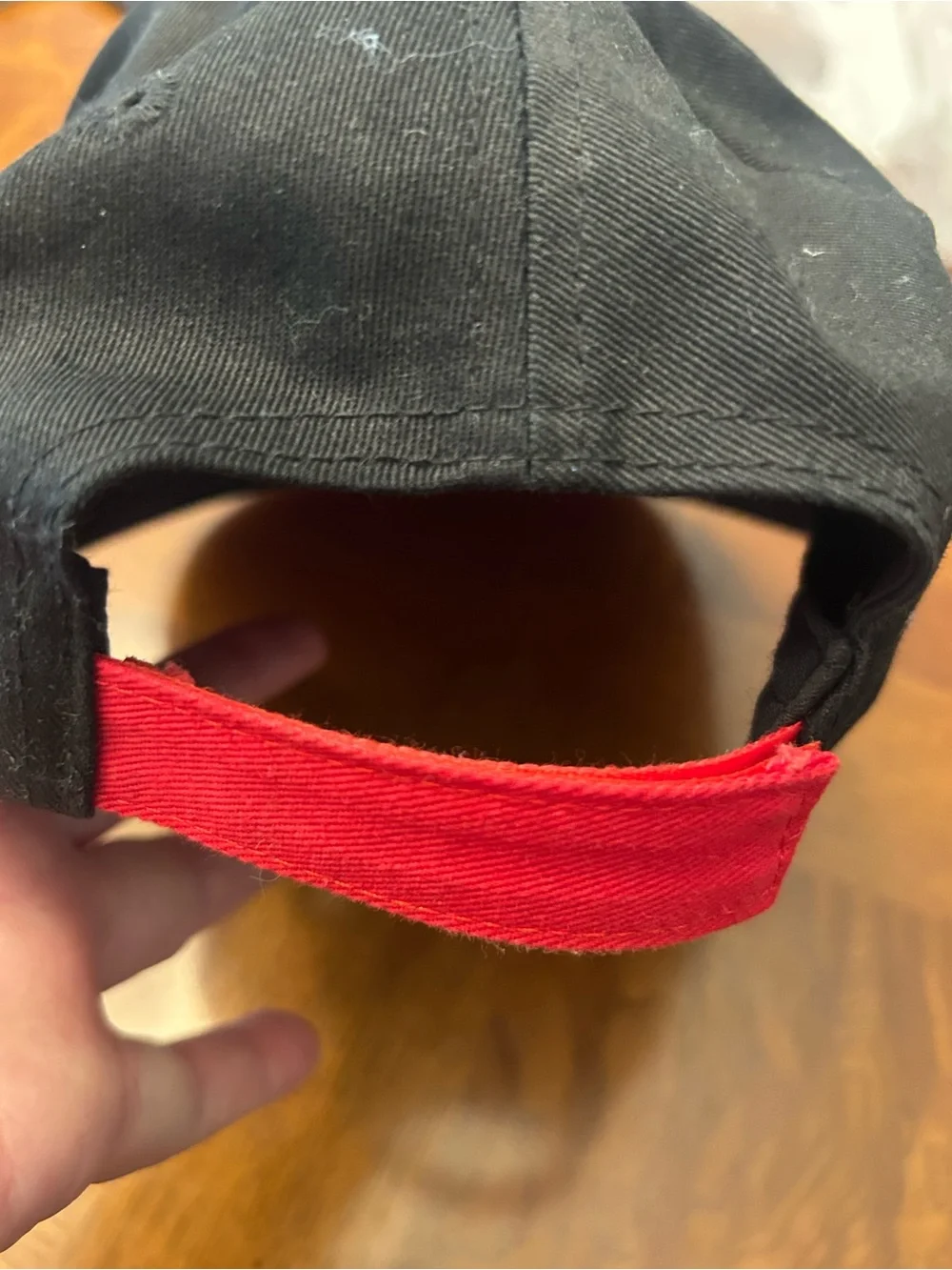 Marvel Spider-Man Red and Black Kids Cap with Eye Details
